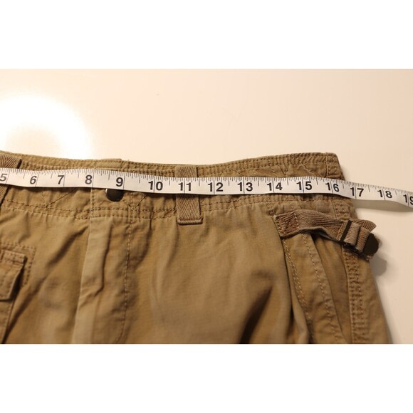 Vintage 90s Y2K Gap Pants Womens 10 Khakis Cargo Baggy Utility Low Rise Grunge - Picture 2 of 16
